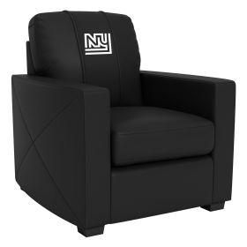 Silver Club Chair with New York Giants Classic Logo