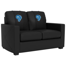 Silver Loveseat with Los Angeles Rams Classic Logo
