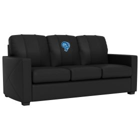 Silver Sofa with Los Angeles Rams Classic Logo