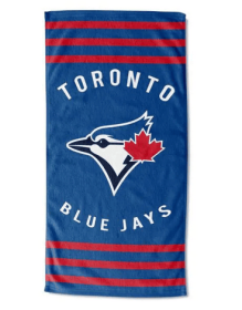 Blue Jays OFFICIAL "Stripe" Beach Towel