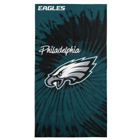 Philadelphia Eagles NFL Psychedelic Beach Towel 30 x 60 inches