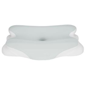 1Pc Orthopedic Memory Foam Pillow With Cooling Case Neck Support Pillow With Machine Washable Case For Side Back Stomach Sleepers (Option: 1Pc)