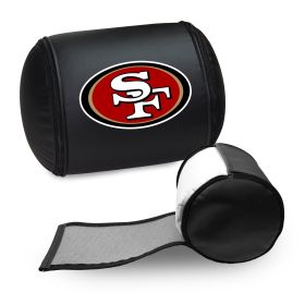 San Francisco 49ers Primary Logo Panel (Logo Panel Size: 30" Panel with Display Pillow)