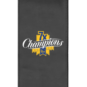 Golden State Warriors 7X Champions Logo Panel (Logo Panel Size: 30" Panel For All Other Chairs)