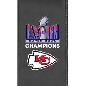 Kansas City Chiefs Super Bowl LVIII Champions Logo Panel (Logo Panel Size: 24" Panel for Xpression Gaming Chair Only)