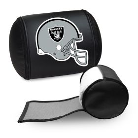 Las Vegas Raiders Helmet Logo Panel (Logo Panel Size: 30" Panel with Display Pillow)