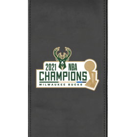 Milwaukee Bucks 2021 Champions Logo Panel (Logo Panel Size: 24" Panel for Xpression & PhantomX Gaming Chair Only)