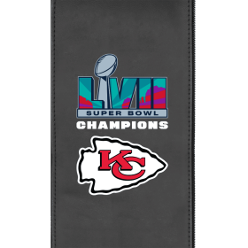 Kansas City Chiefs Super Bowl LVII Champions Logo Panel (Logo Panel Size: 24" Panel for Xpression Gaming Chair Only)
