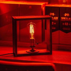 Cosmos Steampunk Handmade Vintage Adjustable Pipe Lamp (Color: Red copper)